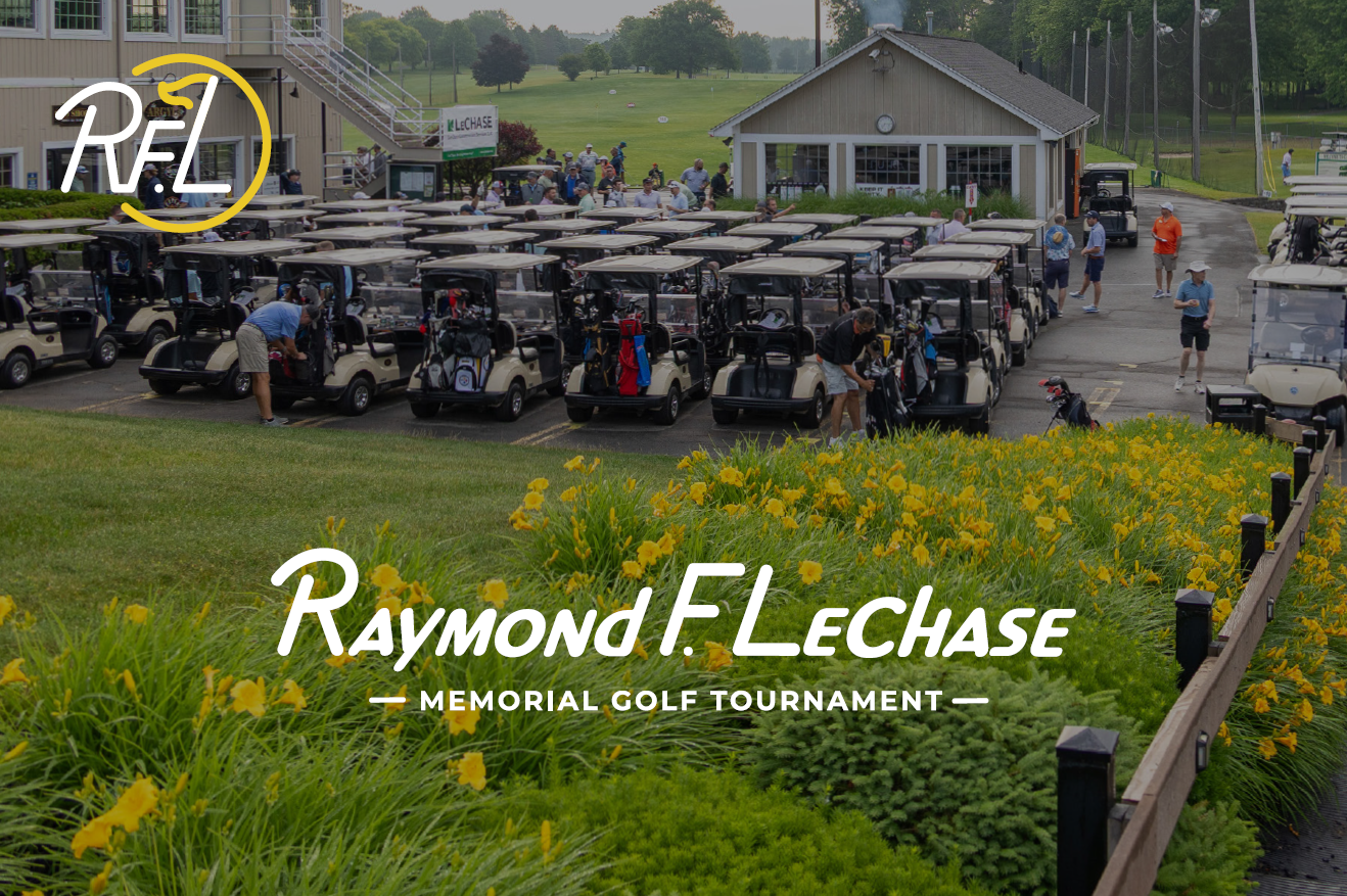 RFL Tournament invite front, designed by Zandyr Meakin for LeChase Construction