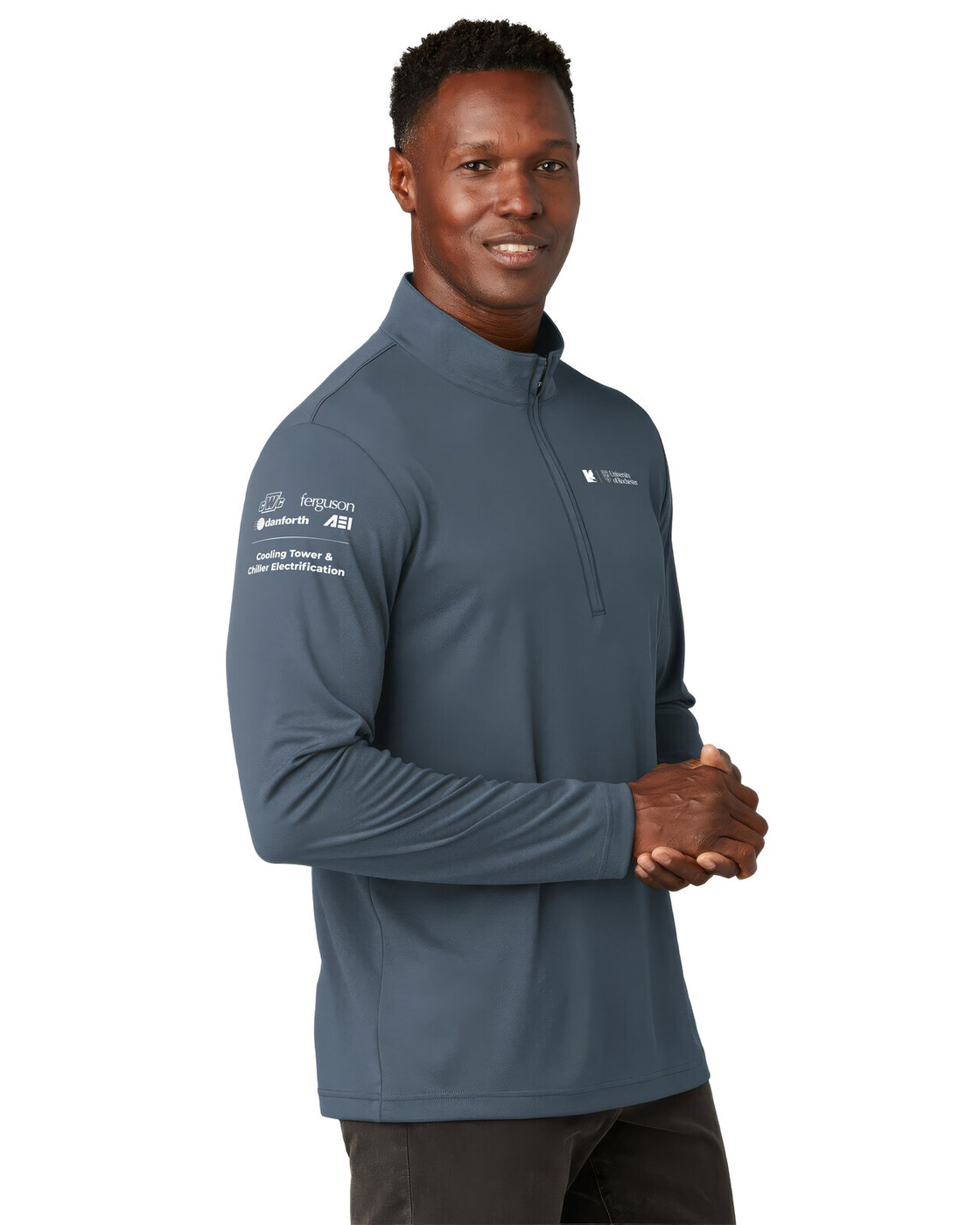 LeChase U of R Q-Zip apparel design by Zandyr Meakin