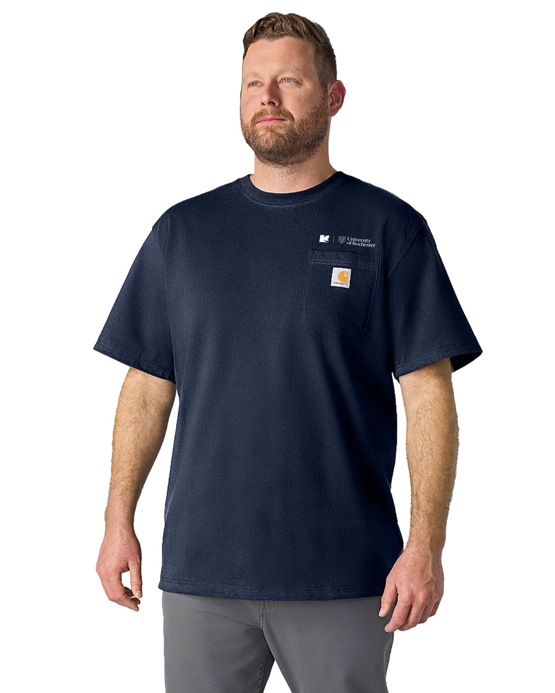 LeChase U of R T-shirt front apparel design by Zandyr Meakin
